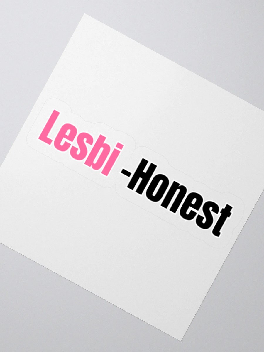 Lesbi-Honest Sticker product image (5)