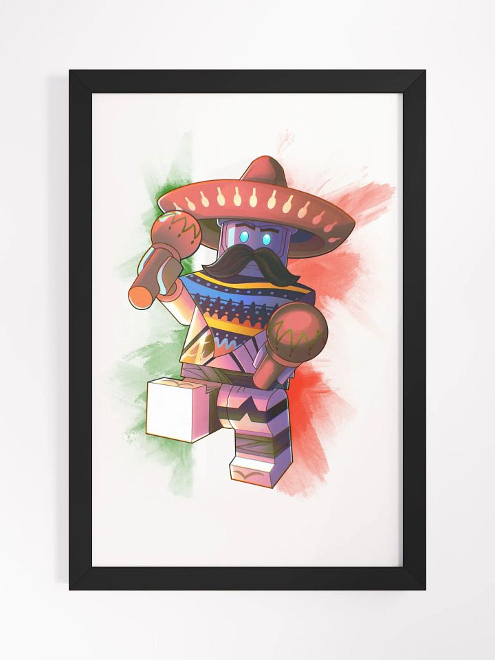 Titanium Taco (Vers. 2) Framed Matte Poster product image (2)
