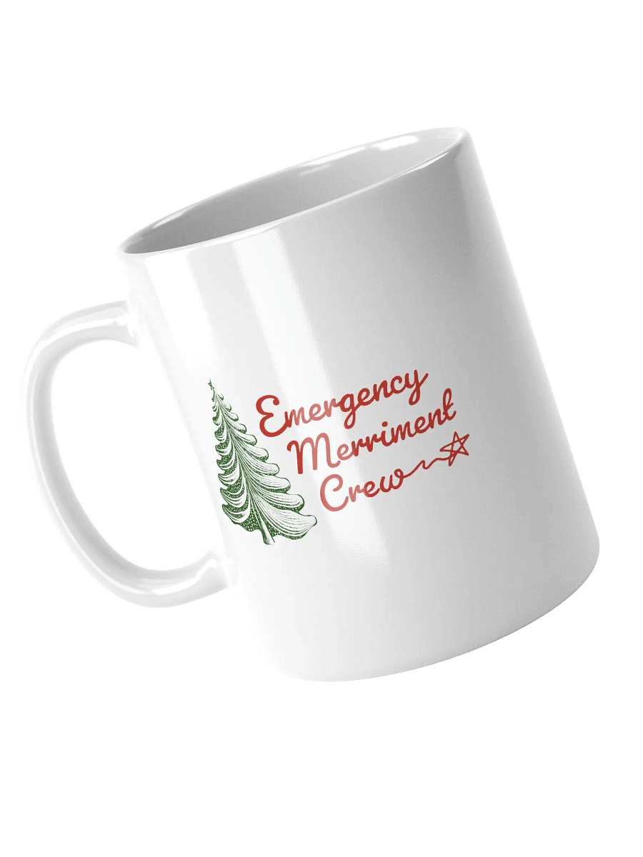 Emergency Merriment Crew Mug - Right Handed product image (1)