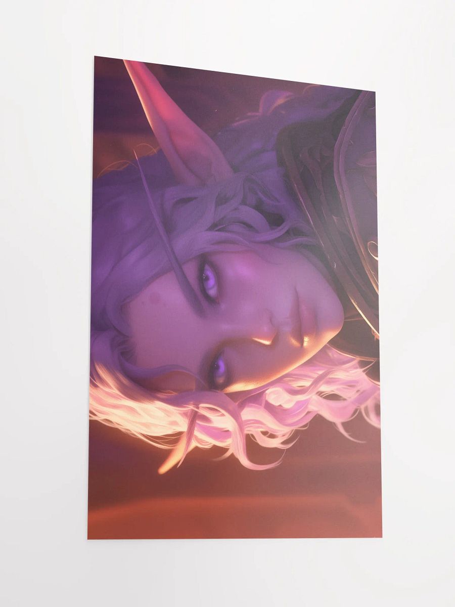 Ethereal Elf Warrior Poster product image (2)
