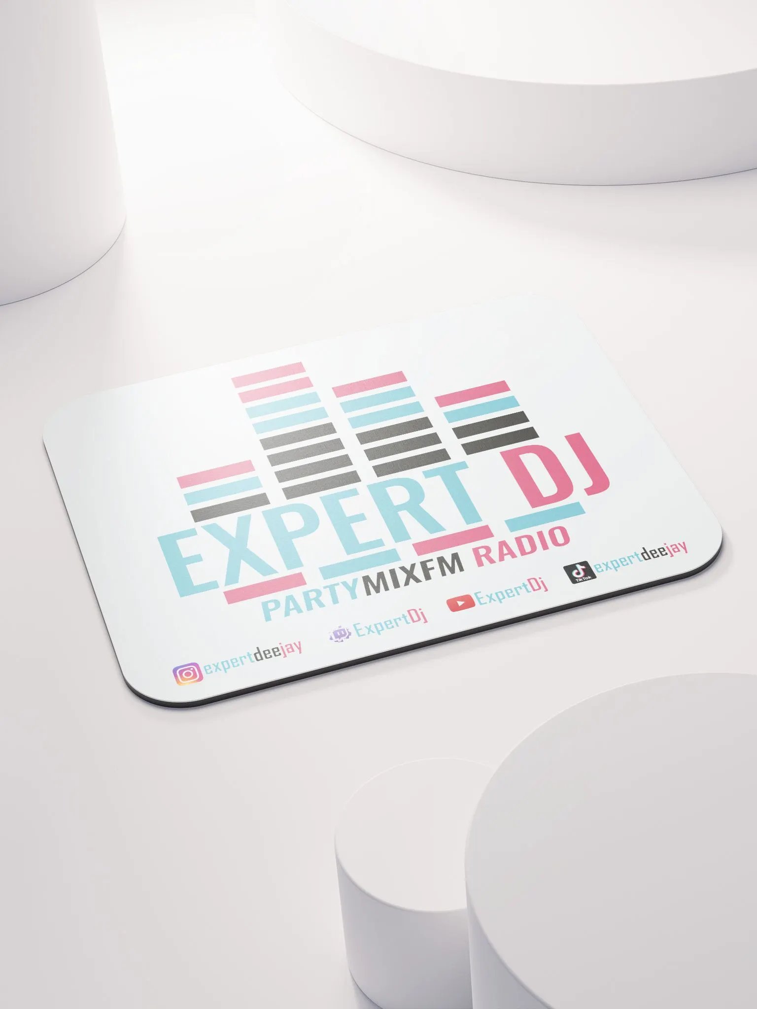 Expert DJ & PartyMixFm Radio Mouse Pad Type 2 product image (4)