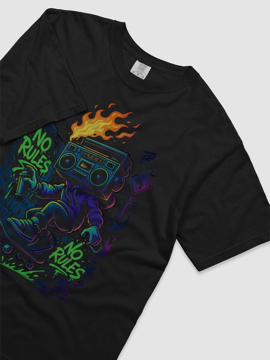 No Rules – Bold Urban Graffiti Text Design product image (5)