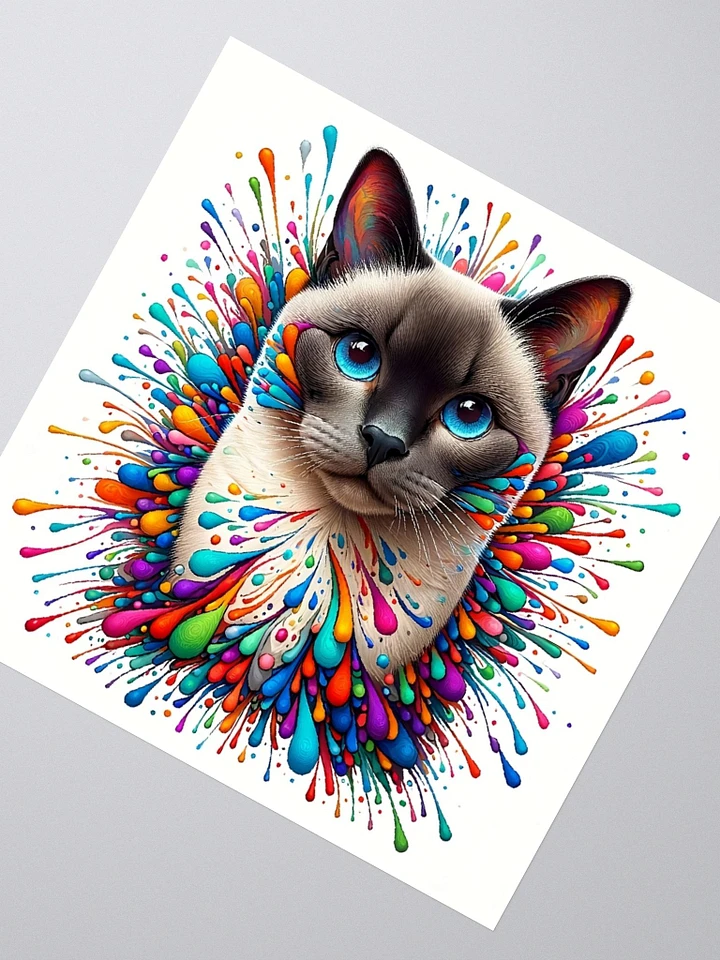 Kiss Cut Stickers: Tonkinese 3 product image (2)