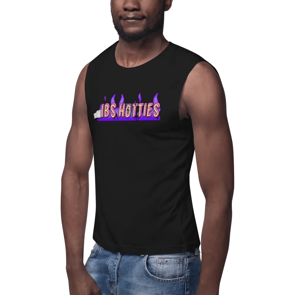 IBS HOTTIES MUSCLE TEE product image (2)