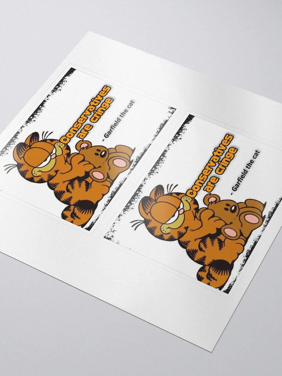 Conservatives are cringe sticker product image (3)