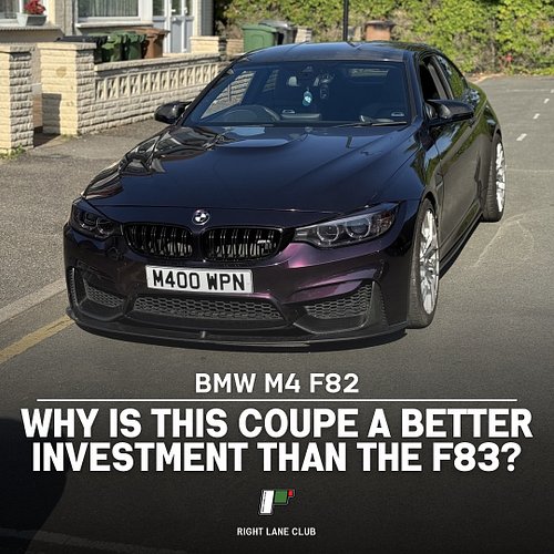The BMW M4 F82 Coupe packs 450 hp and 550 Nm of torque from its 3.0L twin-turbo inline-six, hitting 0–62 mph in just 4.0 seco...