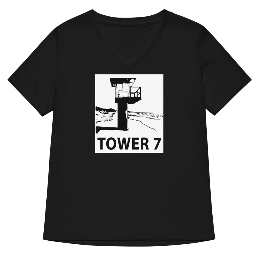 Tower 7 Women's V-Neck T-Shirt product image (5)