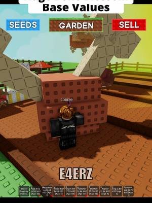 Grow A Garden Huge Bone Blossom Base Value 🔥 #growagarden #roblox #fyp