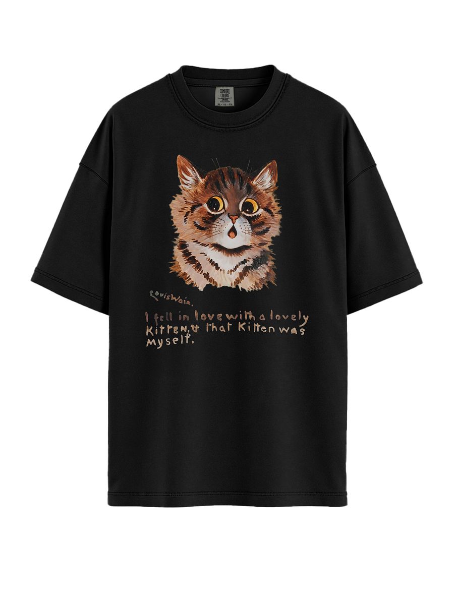 Louis Wain Cat Art T-Shirt product image (1)