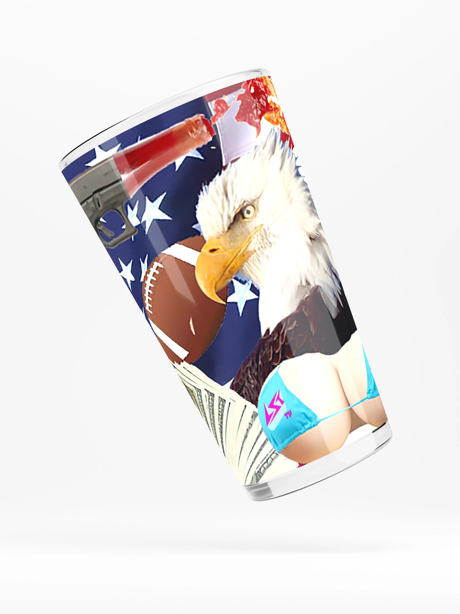 Freedom Collage Pint Glass product image (4)