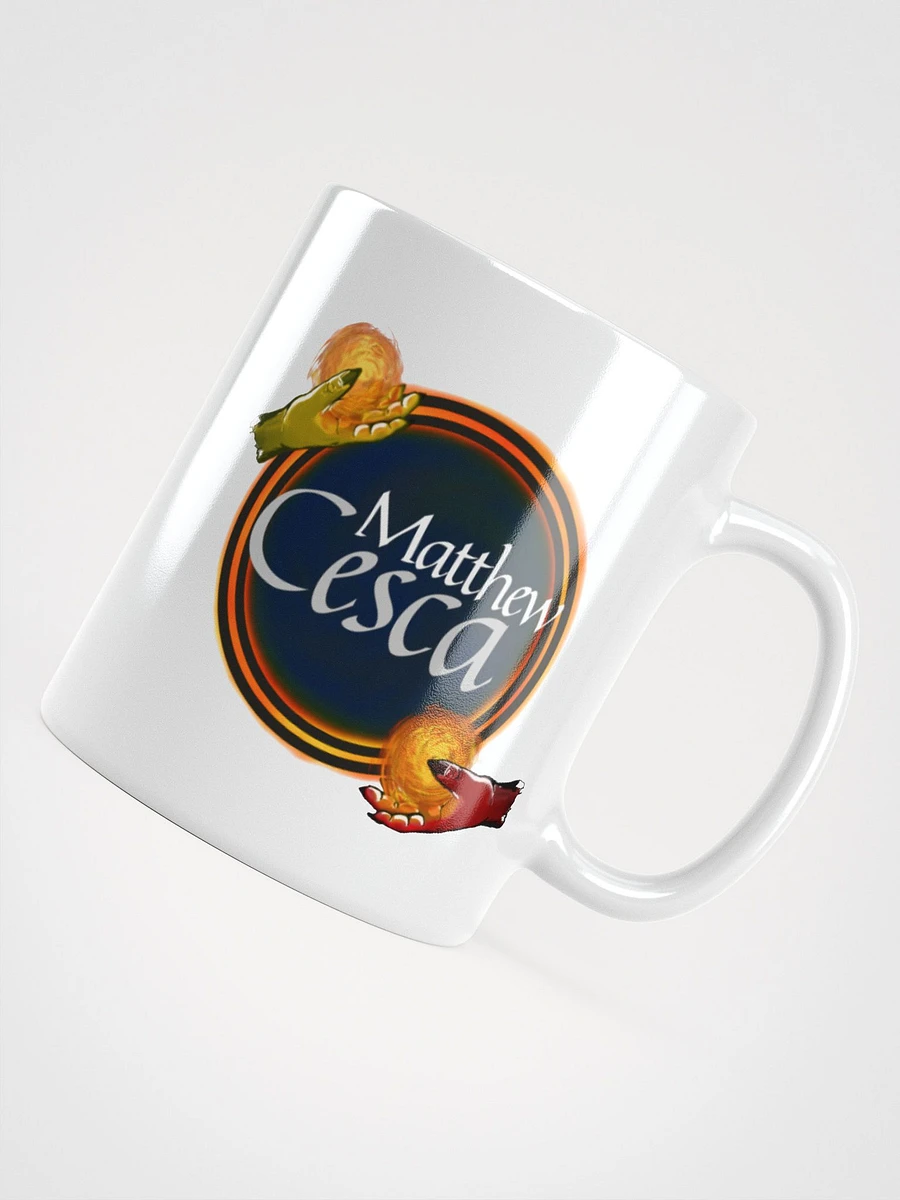 Matthew Cesca Author Logo White Ceramic Mug product image (4)
