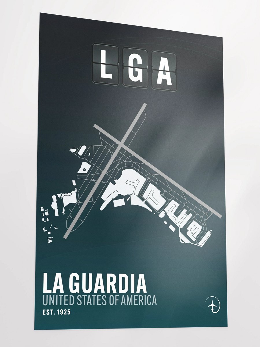 New York LGA Poster product image (3)