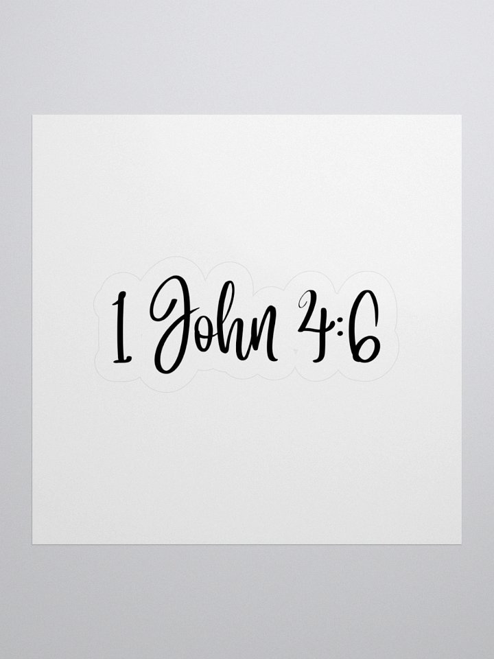 1 John 4:6 product image (1)