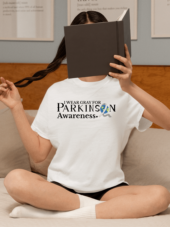 I Wear Gray For Parkinson`s Awareness, Comfort Colors T-shirt product image (1)