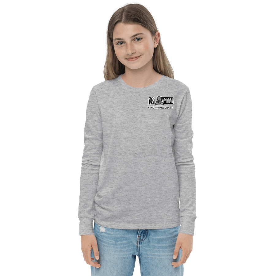 Yung Tru Millionaire Logo Long Sleeve Tee product image (4)