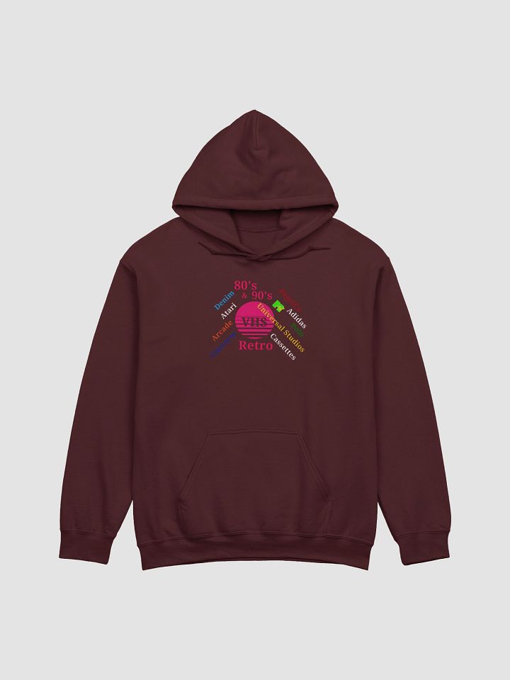 Retro Nostalgia VHS Collage Hoodie product image (1)