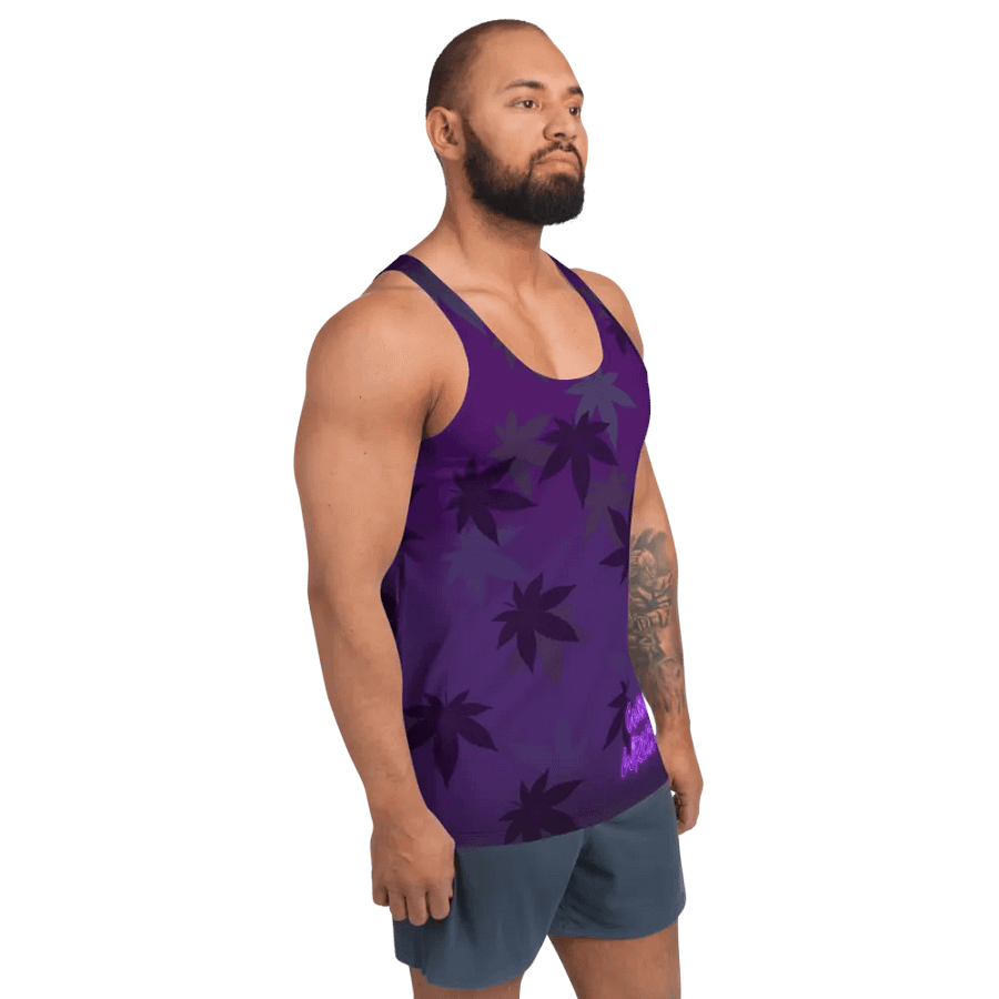 Tank Top Leafy Purple product image (12)