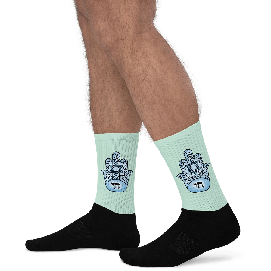 Chai Socks- Hamsa in Blue product image (20)