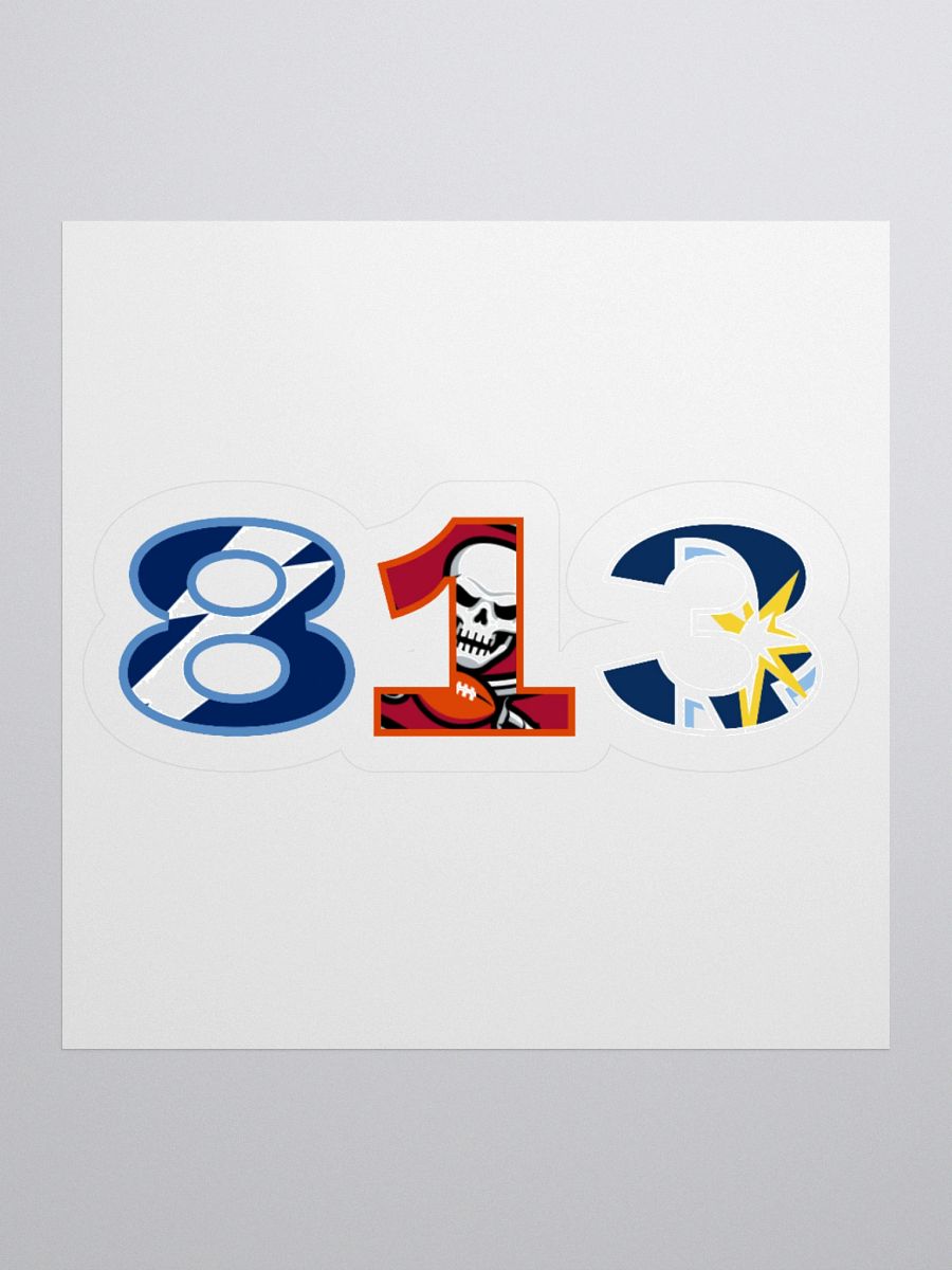 Tampa 813 Sticker product image (2)