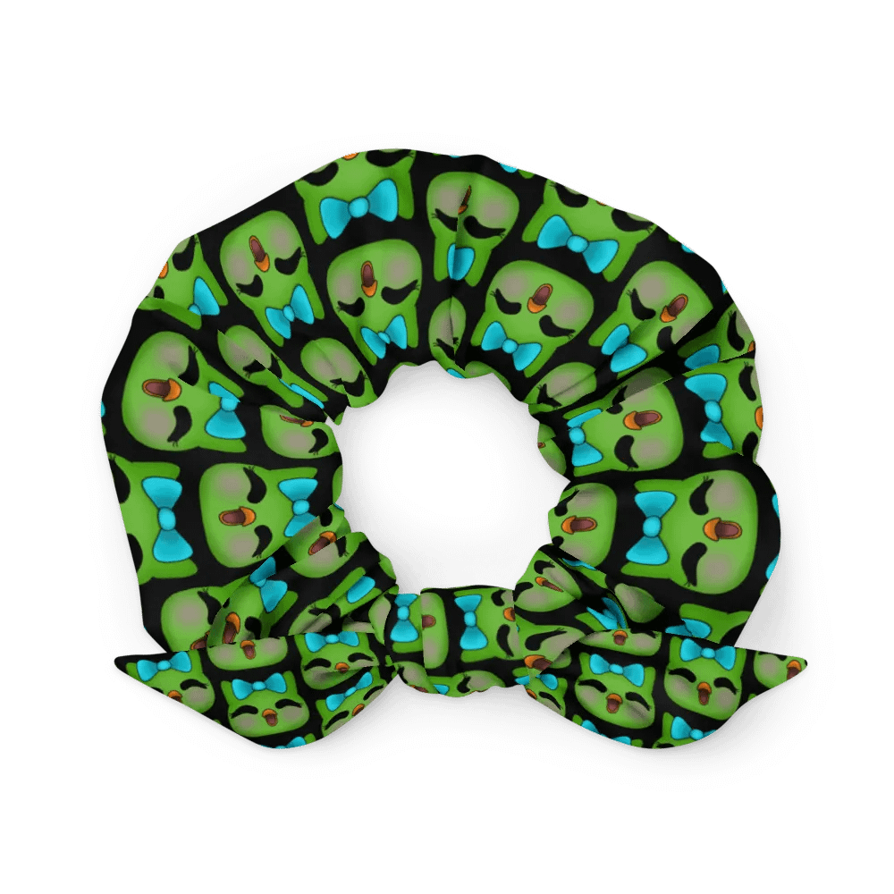 OwliesaurusRex Bow Emote Scrunchie product image (1)