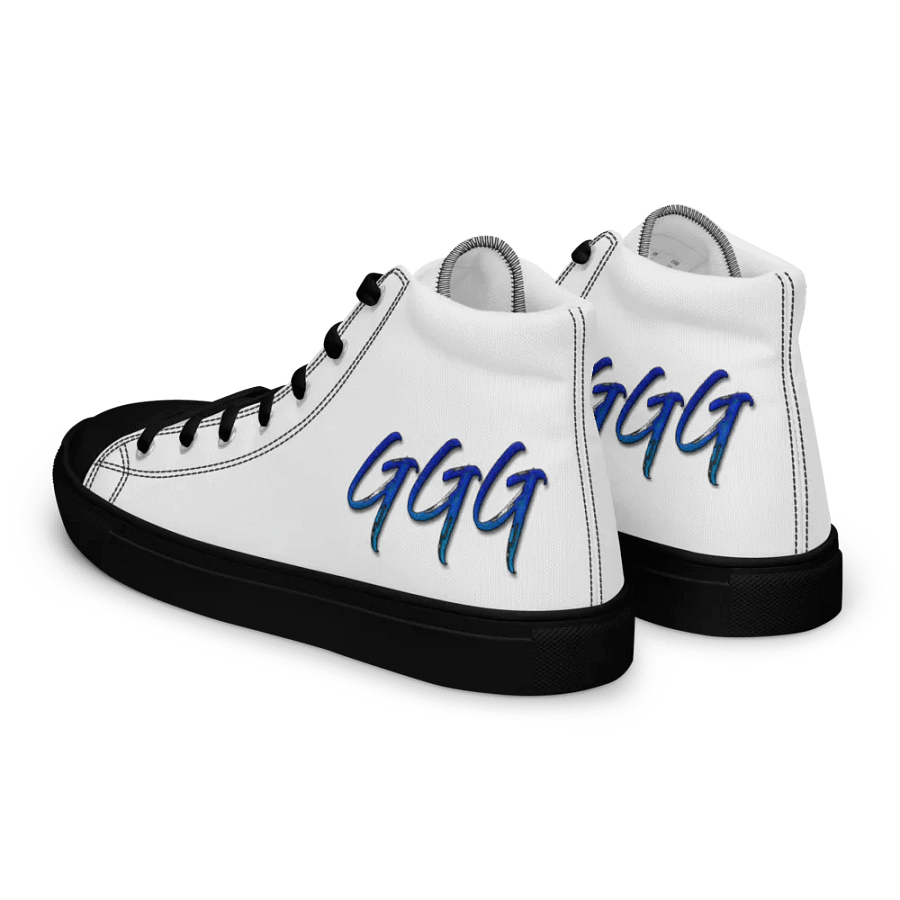 GGG Logo Women's High Top Canvas Shoes product image (4)