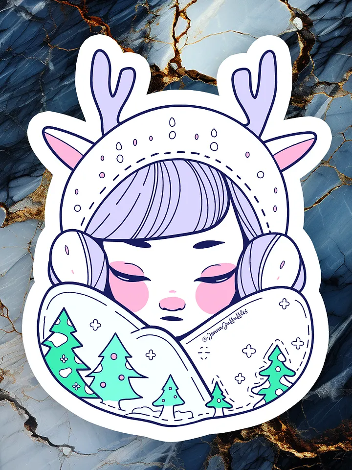 Shiver | Die-Cut Magnet product image (1)