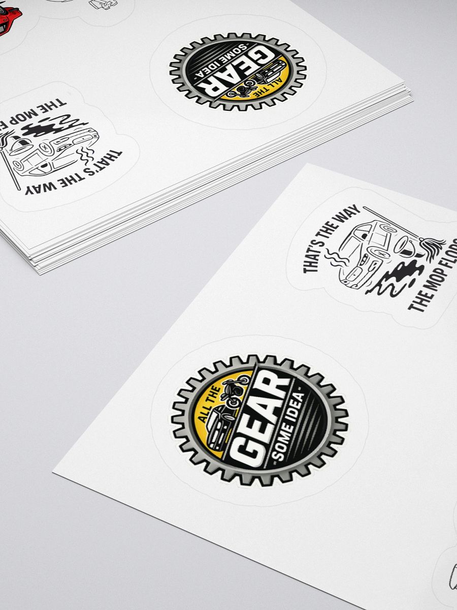 All The Gear Some Idea Sticker Kit product image (12)