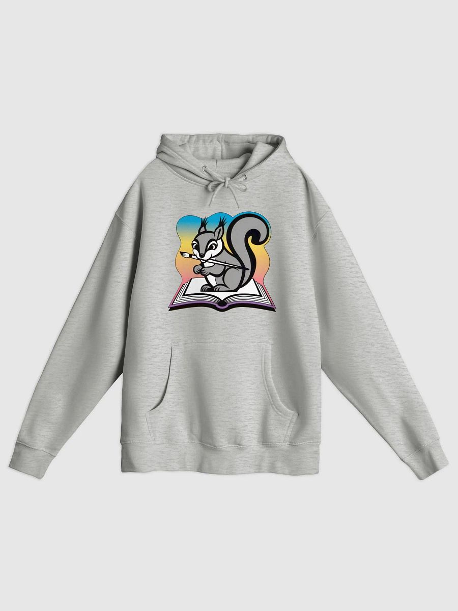 Premium Ultra Soft Hoodie: Artistic Squirrel Paintbrush Hoodie product image (1)