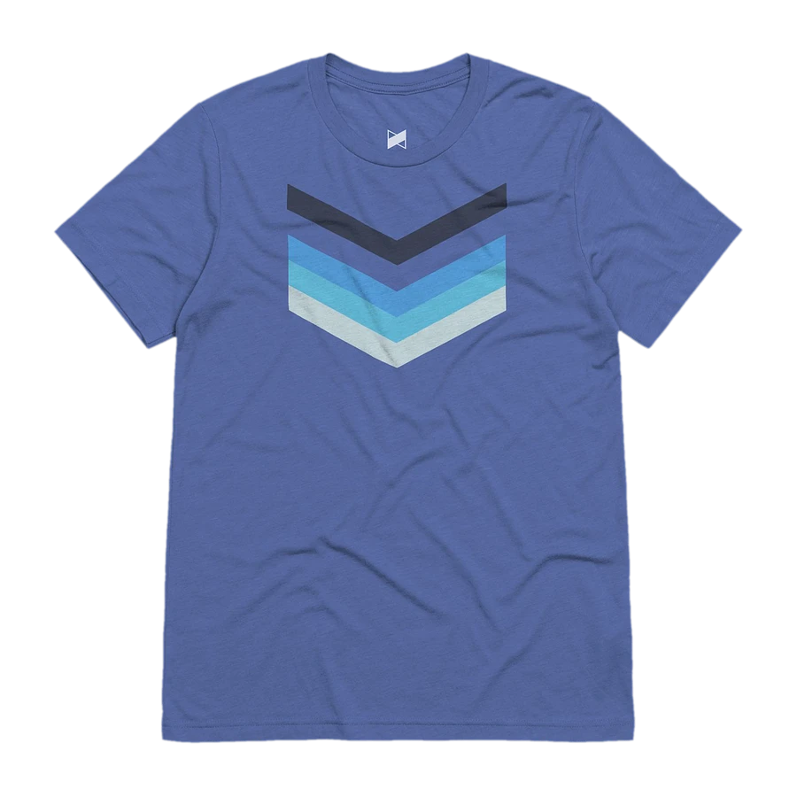 Blue Chevron T-Shirt product image (3)