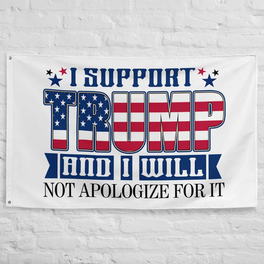Patriotic Statement All-Over Print Flag product image (10)