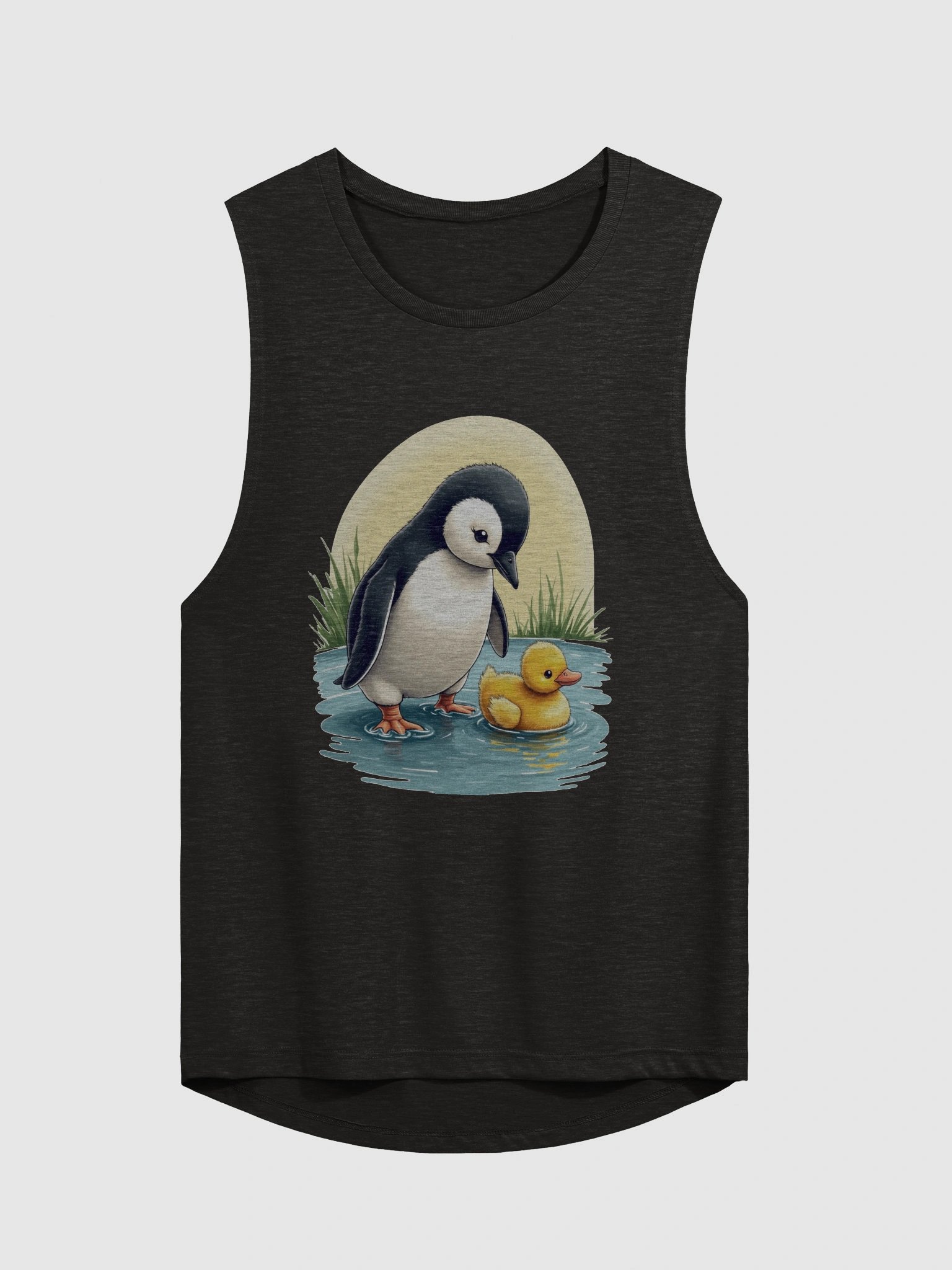 Penguin Chick and Duckling Cartoon Tank product image (2)