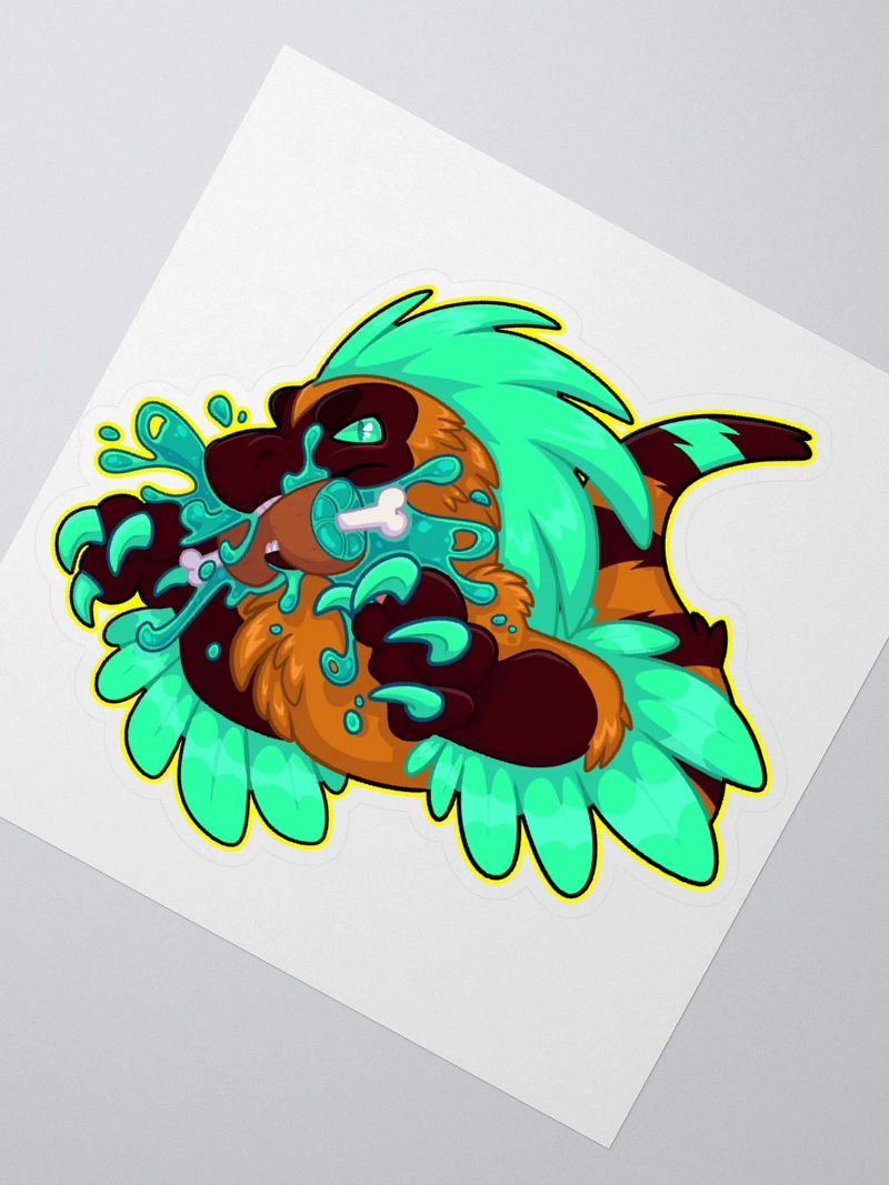 Raptor CHOMP Sticker