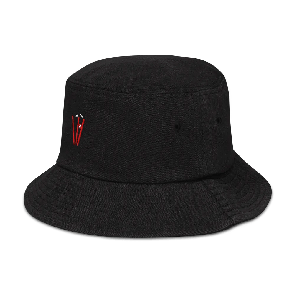 Wicketers Black Out Bucket Hat product image (4)