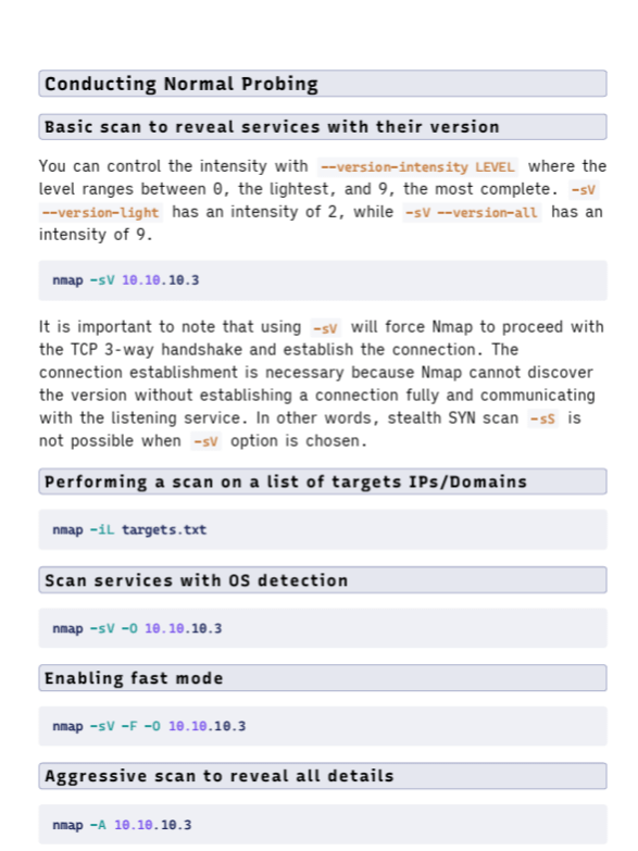 Nmap Scanner Cheat Sheet product image (2)