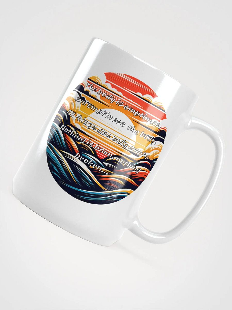 Edo Samurai Sunset Coffee Mug – Sip in Zen Serenity product image (5)
