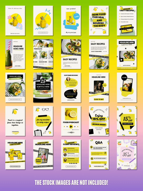 MRR/PLR Baking Pinterest Templates product image (3)