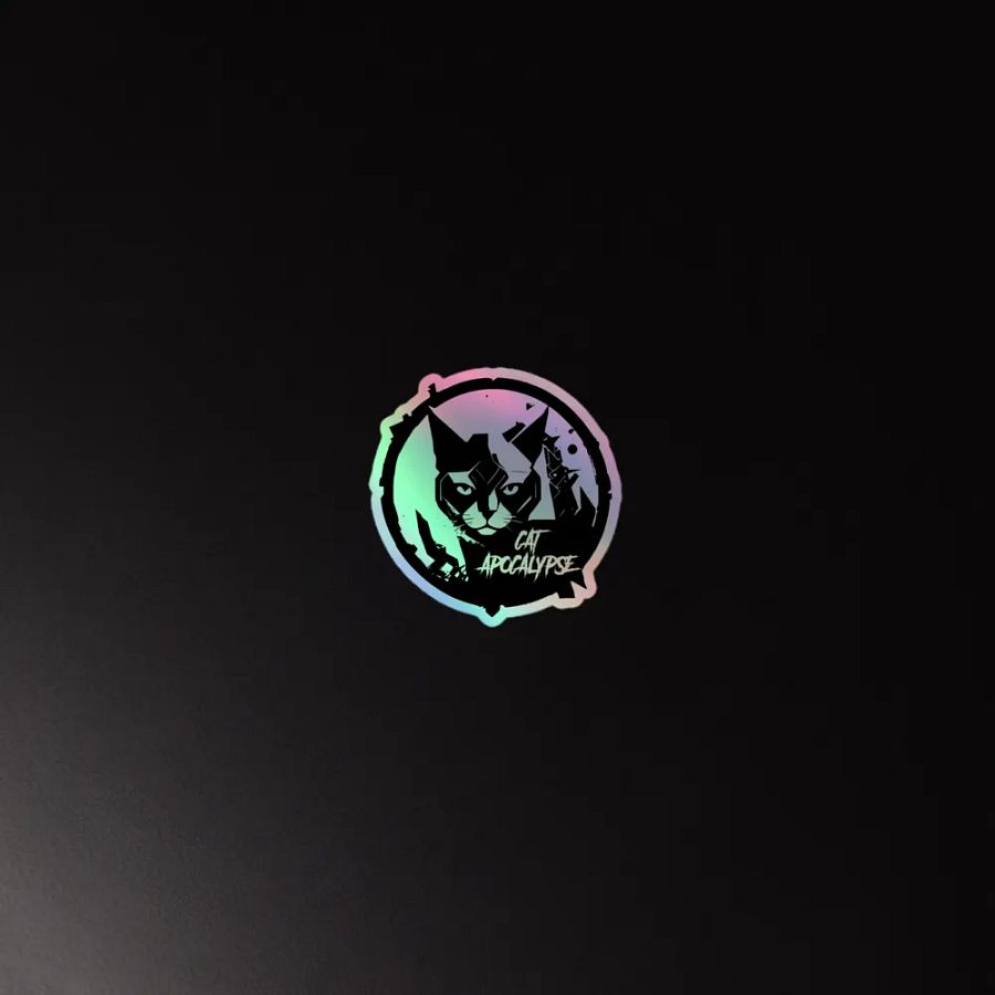 Cat Apocalypse basic sticker product image (4)