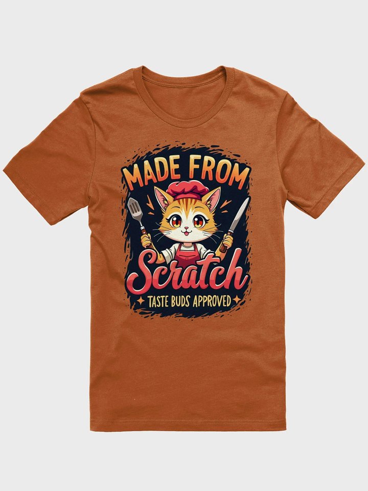 Made from Scratch Chef Cat T-Shirt product image (9)