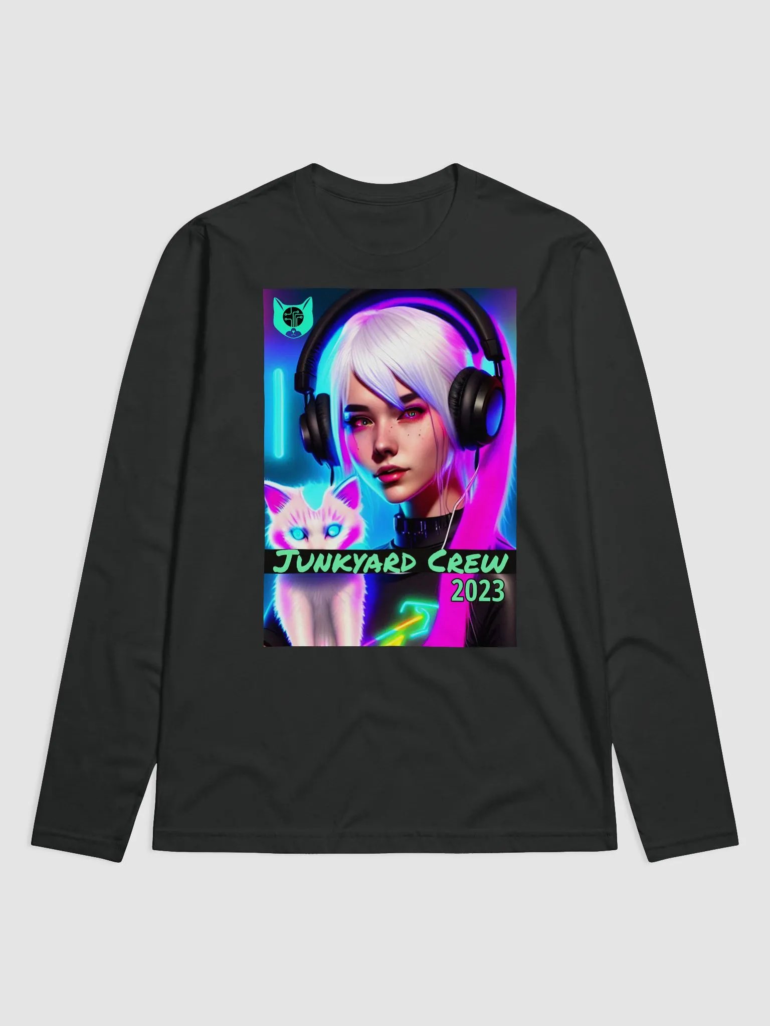 NEON THREE Long-Sleeved Tee (US SHIPPING) product image (1)