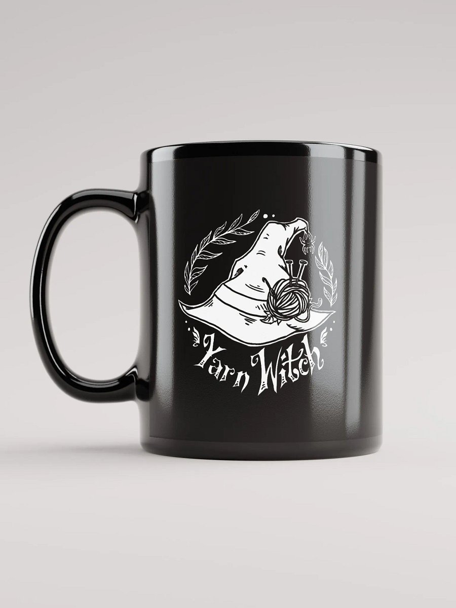 Yarn Witch Live Mug [Black] - Logo only product image (12)