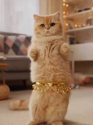She got the moves 😅 #foryou #cats #catdance 