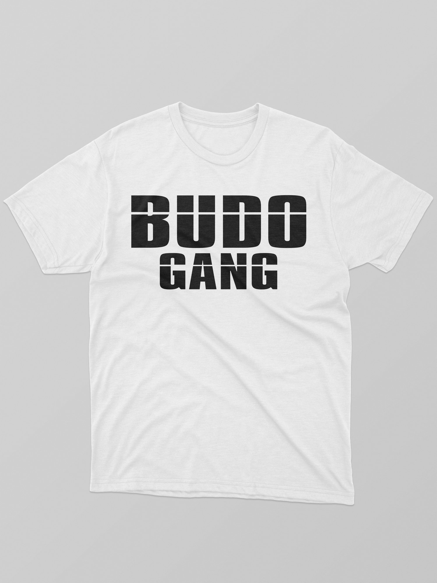 🏷️ Budo Gang Minimal Logo Tee – Respect the Art. Represent the Code. product image (1)