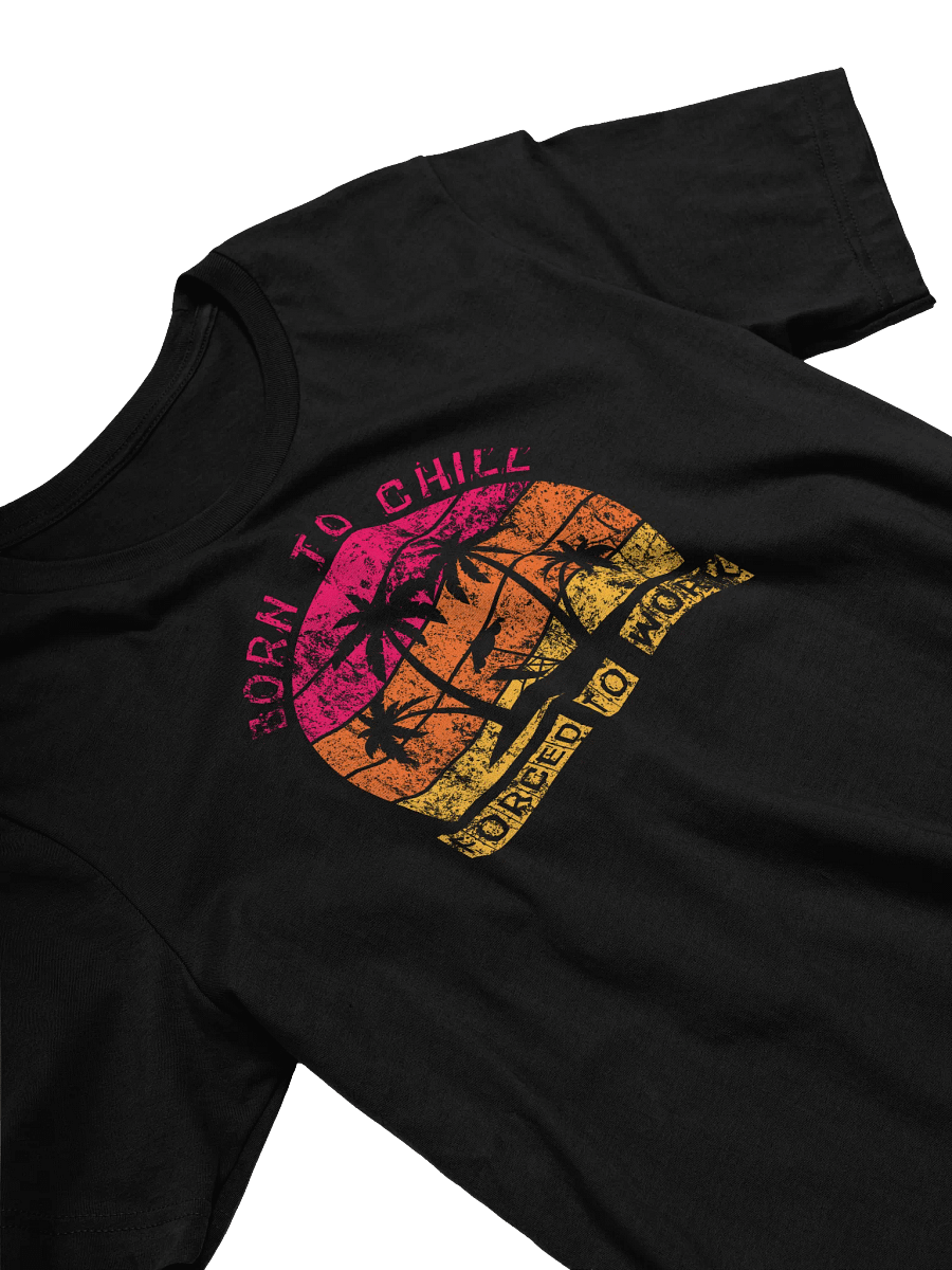 Sunset Vacation Tee | Born to Chill Forced to Work T-Shirt product image (3)