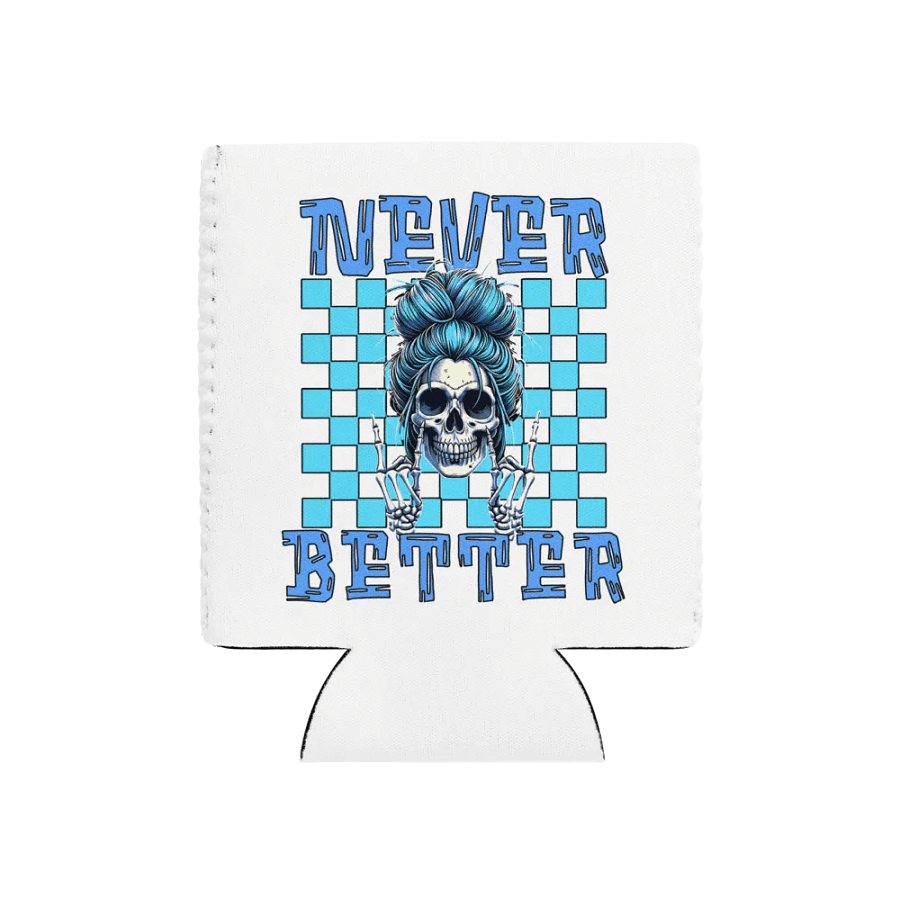 Never Better Skull Woman Can Cooler product image (1)