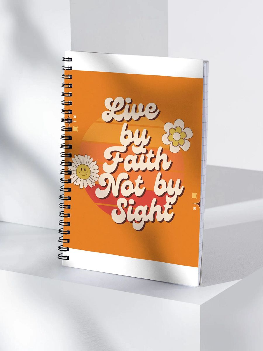 Live by Faith Notebook product image (3)
