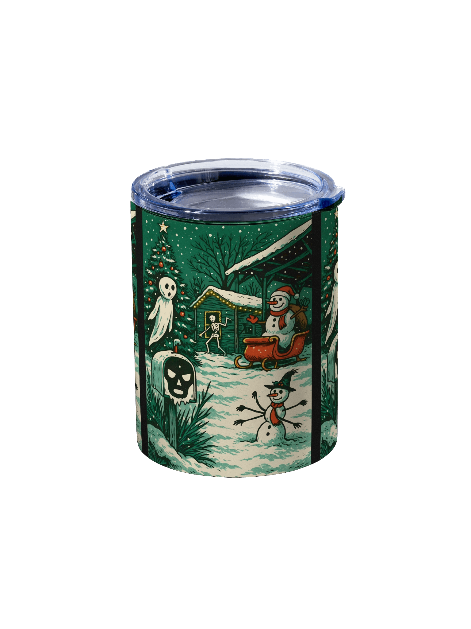 Festive Winter Scene Stainless Steel Tumbler product image (2)