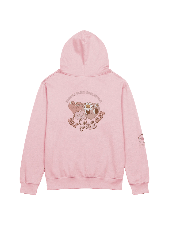 Self Love Club Unisex Midweight Sweatshirt – Join the Movement of Self-CareMidweight Hoodie product image (8)