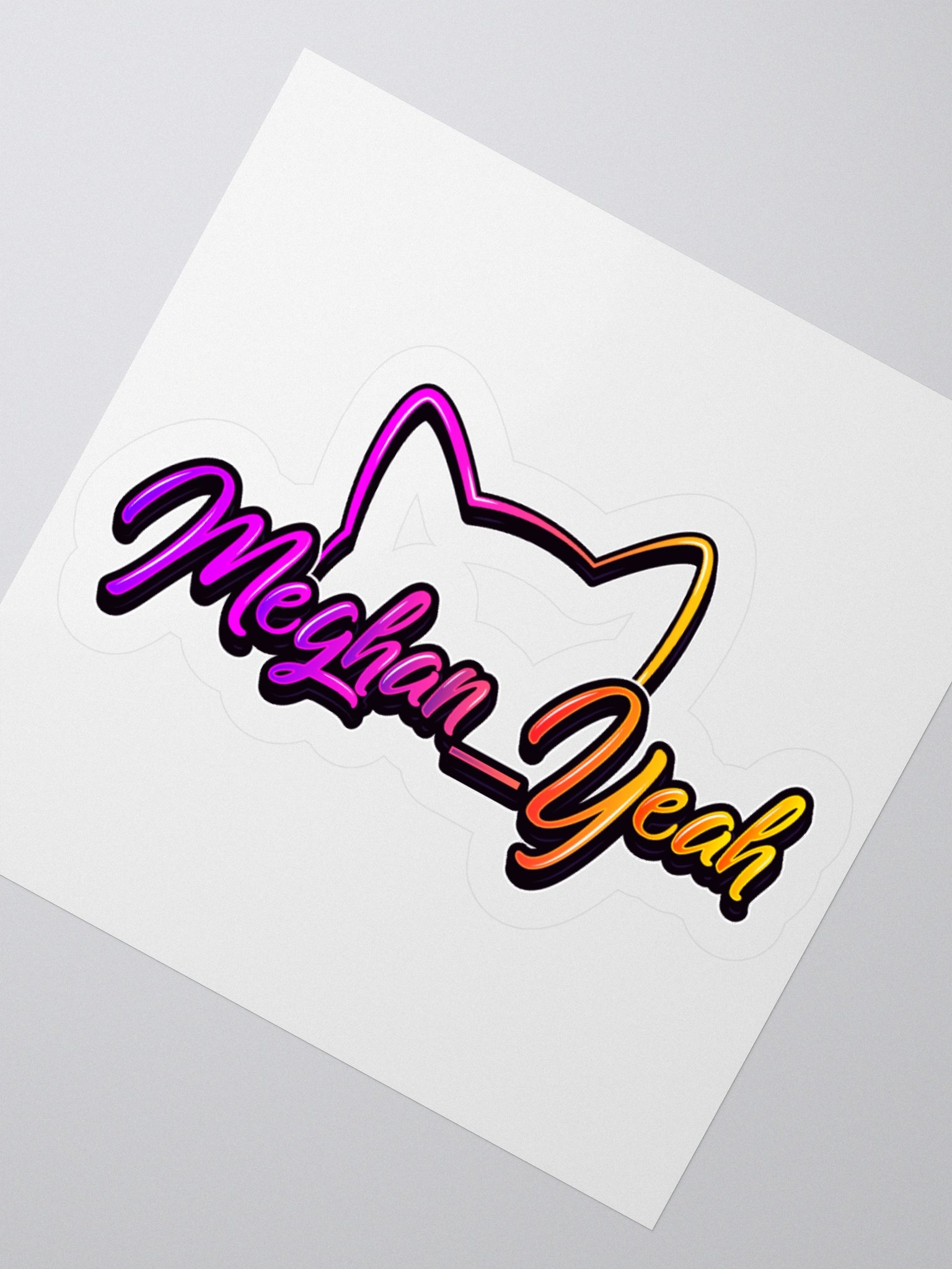 Meghan Yeah Sticker product image (4)