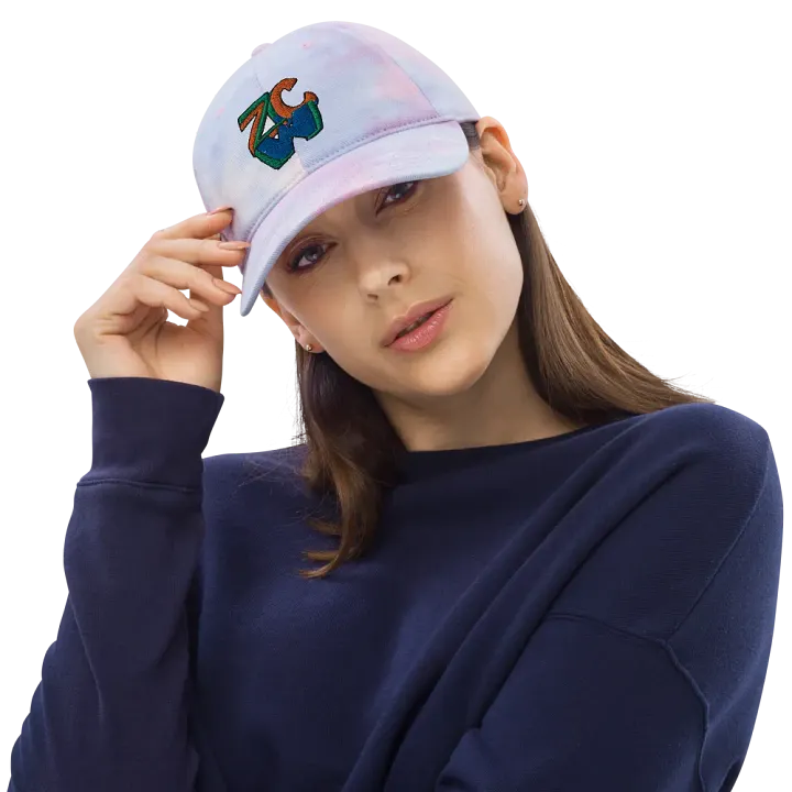 ZCW Tie Dye Dad Hat product image (2)