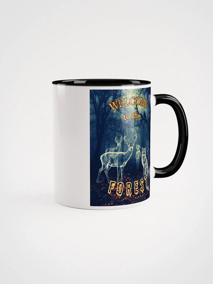 Ghostly Forest Creatures Ceramic Coffee Mug. product image (1)